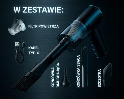 AeroFlow™ - Odkurzacz samochodowy